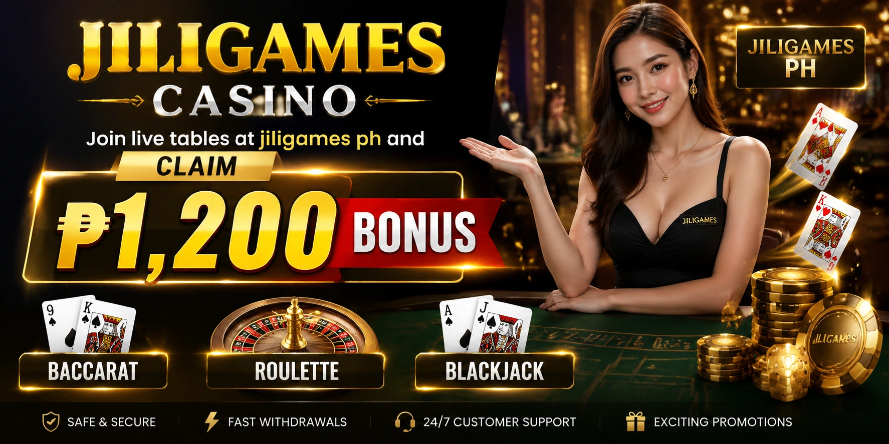 JILIGAMES live casino hero table preview